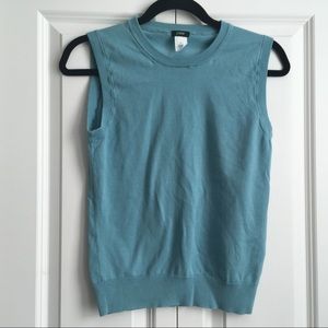 J. Crew Tops - J.Crew Cotton Jackie Shell-Light Blue-S J. Crew Tops - J.Crew Cotton Jackie Shell-Light Blue-S